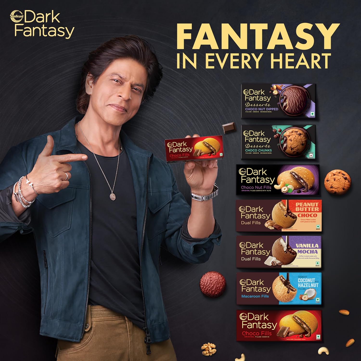 Sunfeast Dark Fantasy Dark Fantasy Choco Fills, 300g